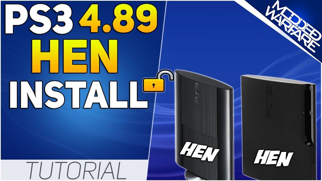 Cara install game ps3 hen