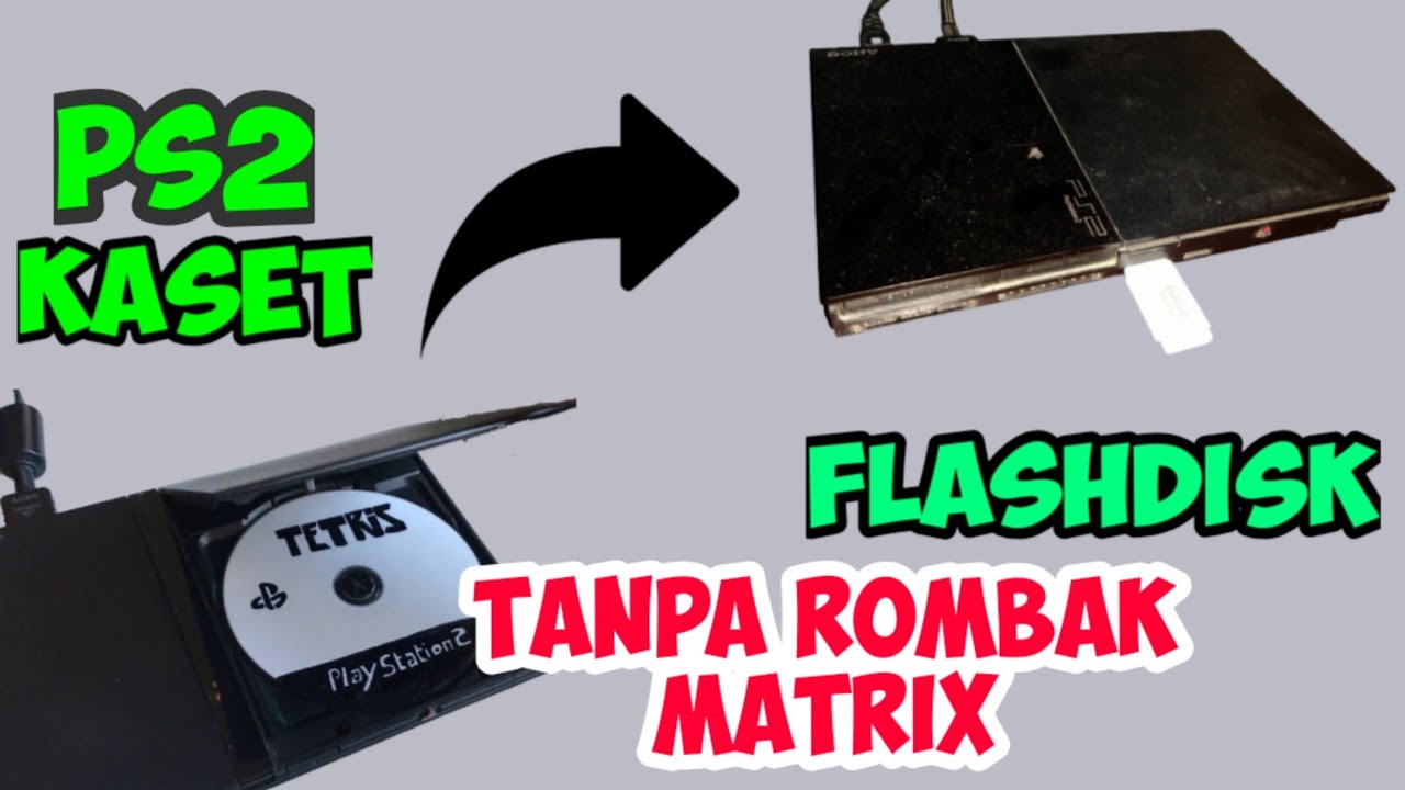 Cara install game ps2 di flashdisk