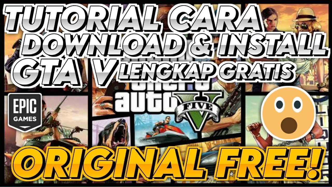 Cara install game gta 5 di pc