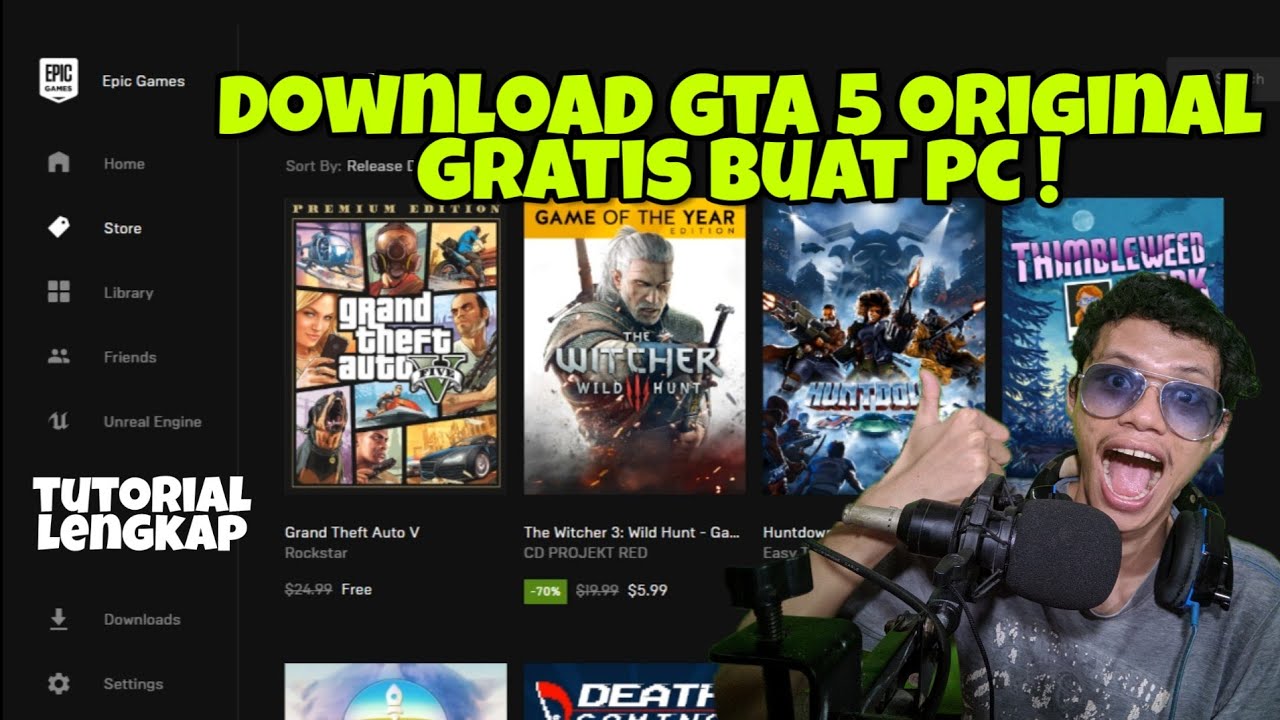 Cara install game gta 5 di pc