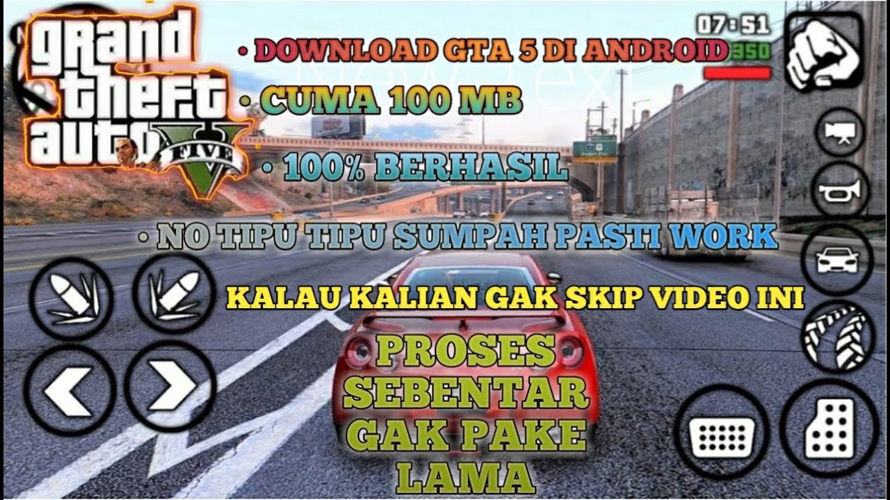 Cara install game gta di android