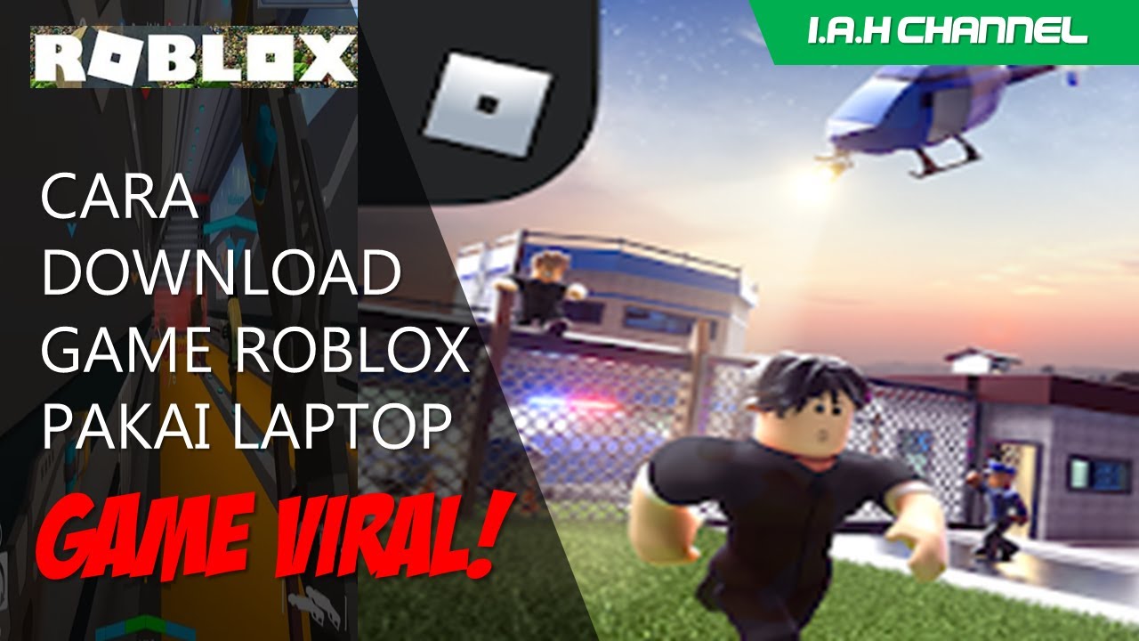 Cara install game roblox di laptop