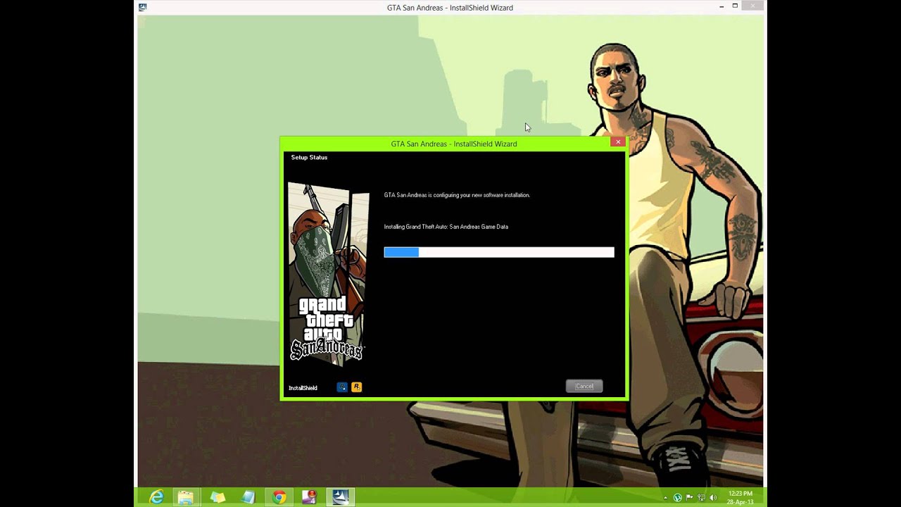 Cara install game gta san andreas di pc